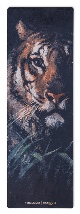 Podróżna | antypoślizgowa mata do jogi TIGER HEAD TRAVEL 1mm + torebka Mandala Yoga