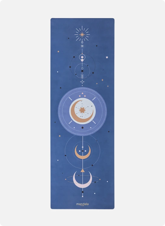 Mandala Yoga Blue Galaxy mikrofibra front.png