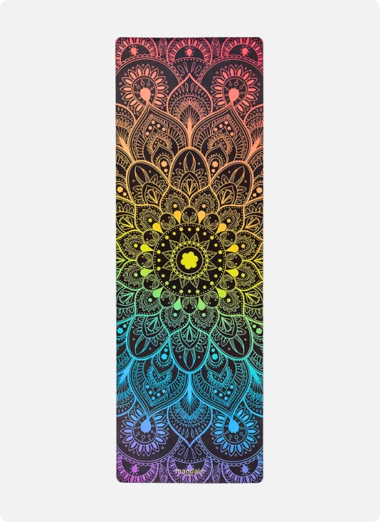 Mandala Yoga mata antypolizgowa mikrofibra Mandala Chakra (1).png