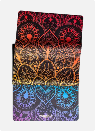 Mandala Yoga mata antypolizgowa mikrofibra Mandala Chakra (2).png
