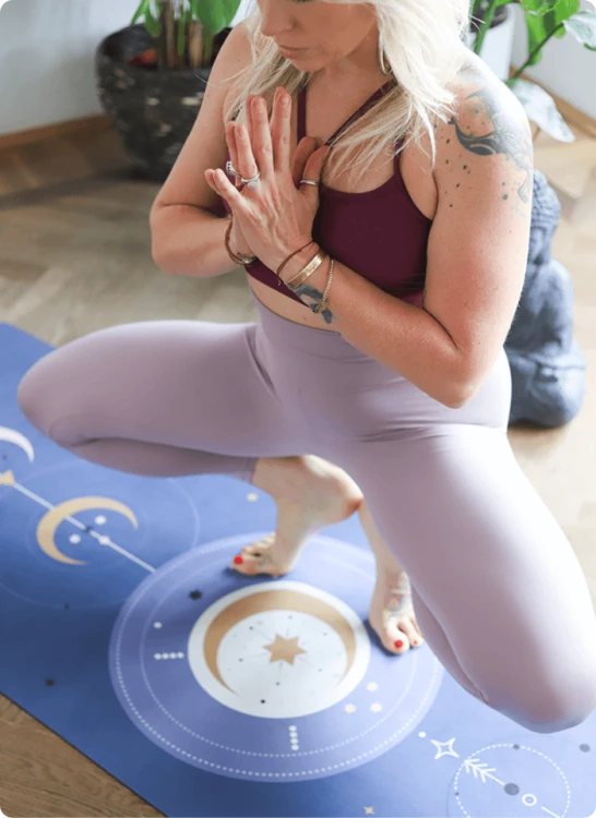 Mandala Yoga mata antypolizgowa mikrofibra Blue Galaxy (4).png