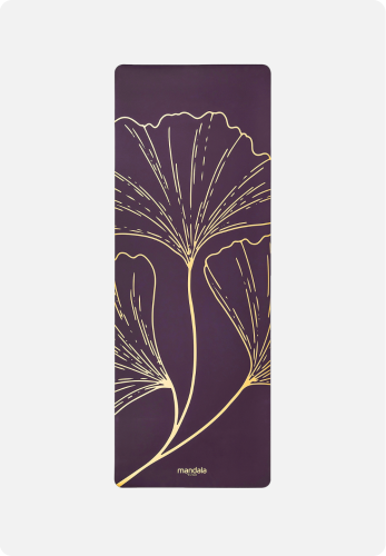 Golden Leaf FIG 4mm – profesjonalna mata do jogi PU z antypoślizgową powierzchnią (3).png