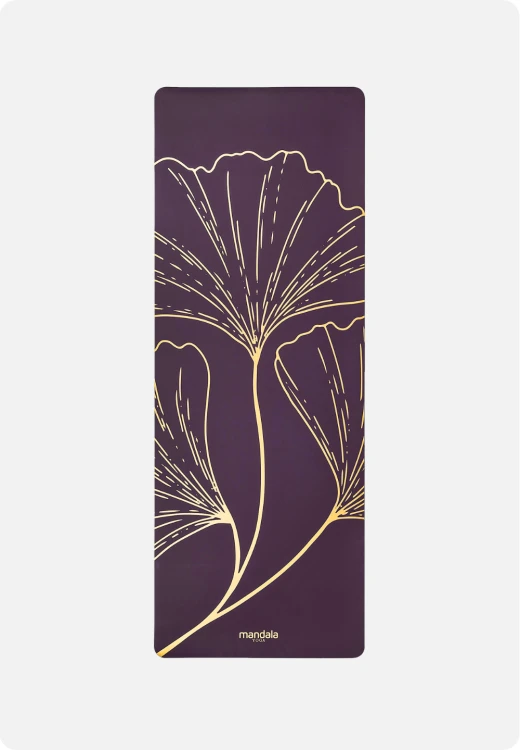 Golden Leaf FIG 4mm – profesjonalna mata do jogi PU z antypoślizgową powierzchnią (3).png
