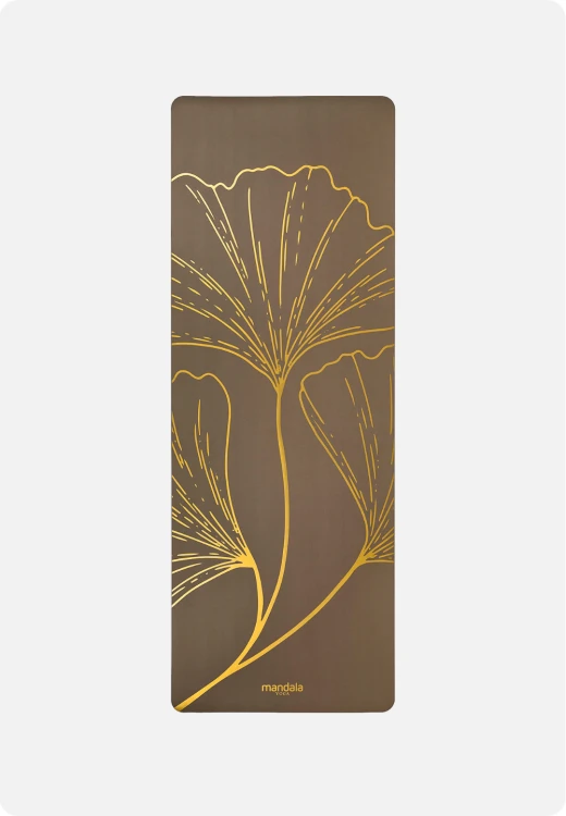 Golden Leaf MILK TEA 4mm – profesjonalna mata do jogi PU z antypoślizgową powierzchnią (1).png