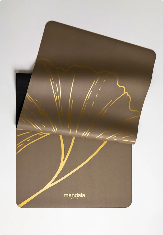 Golden Leaf MILK TEA 4mm – profesjonalna mata do jogi PU z antypoślizgową powierzchnią (2).png